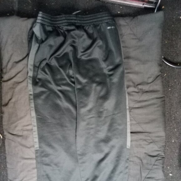 Vintage Y2K Nike Dri-Fit Striped Sweat Pants Joggers Trainers - Picture 6 of 8